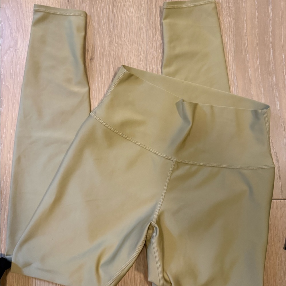 ALO Yoga airlift gold Tan Leggings
